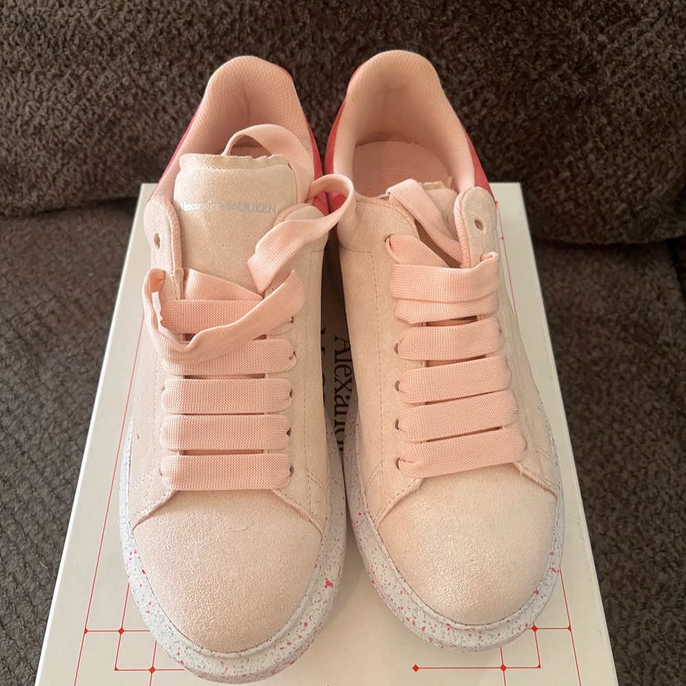 Pink Alexander McQueen Sneakers